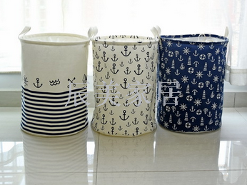 布艺收纳新选择 折叠置物桶在家居生活中的多能应用