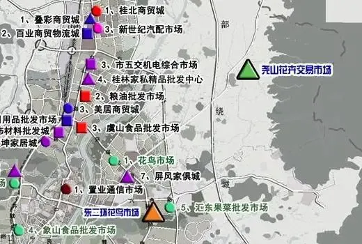 桂林六城区市场大变革 50处转型，8个市场谢幕，家居商贸迎来新格局